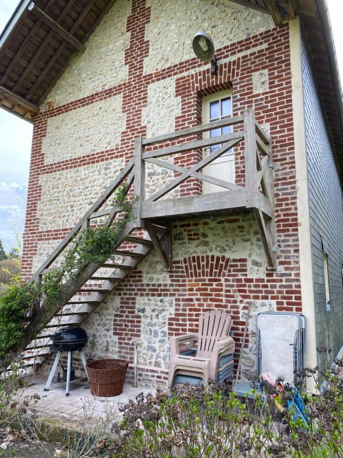 Villa Propriété à 5 km de Honfleur Fourneville Exterior foto